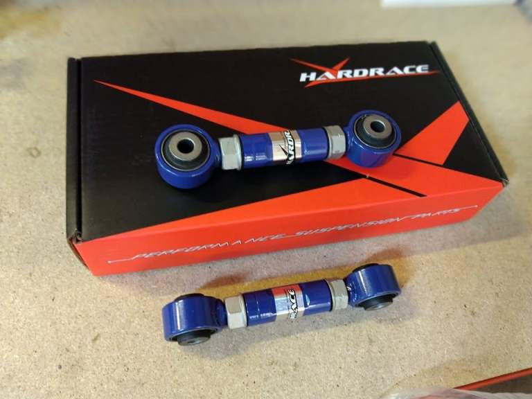Hardrace Rear Toe Arms For Honda Civic EG, EK, Integra DC2, CRX Del sol Brandnew