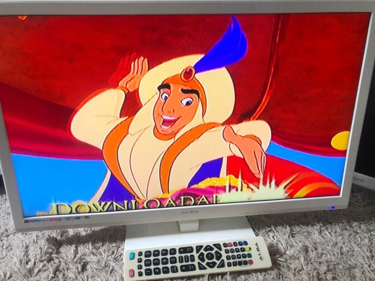 Alba tv  24 inch alba led tv built in dvd