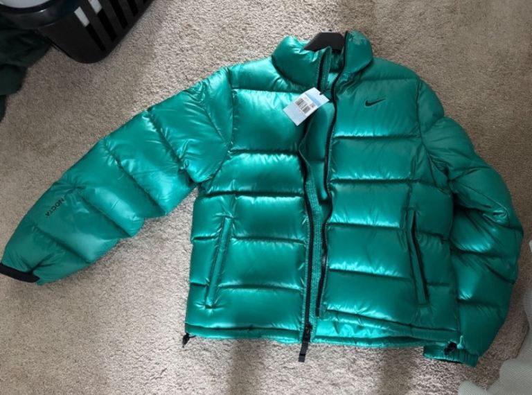 Nike NOCTA Puffer Jacket - Green, Brand New with Tags