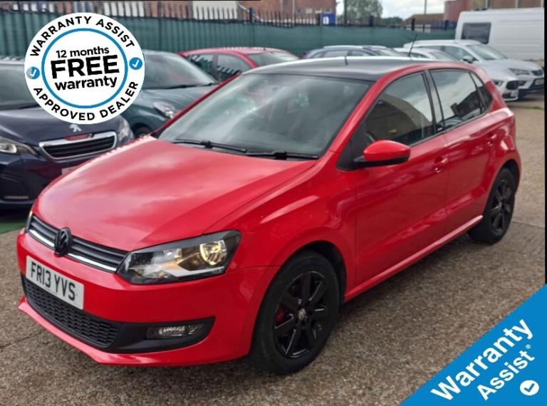 2013 Volkswagen Polo 1.2 60 Match Edition 5dr HATCHBACK Petrol Manual