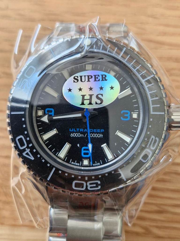OMEGA Seamaster Planet Ocean Watch – Brand New, Silver/Black