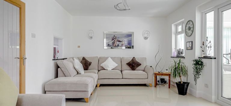 L shape sofa REDUCED £800