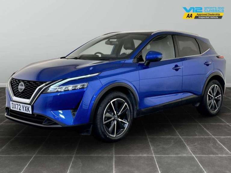 2022 Nissan Qashqai 1.3 DIG-T MHEV Tekna XTRON Euro 6 (s/s) 5dr Automatic SUV Hybrid Automatic
