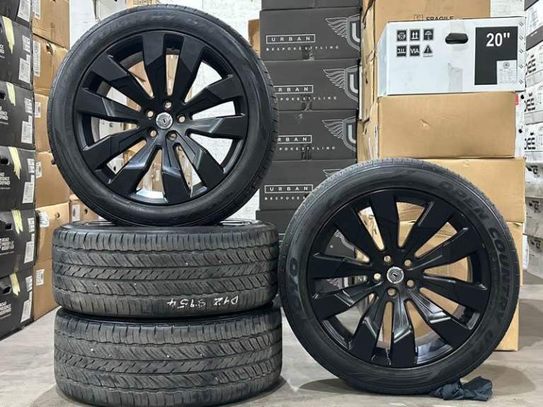 22" GENUINE URBAN WX1 For LAND ROVER DEFENDER Wheels & TOYO Tyres