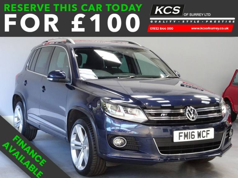 2016 Volkswagen Tiguan 2.0 TDI BlueMotion Tech R-Line Edition SUV 5dr Diesel DSG 4WD Euro 6 (s/s)...