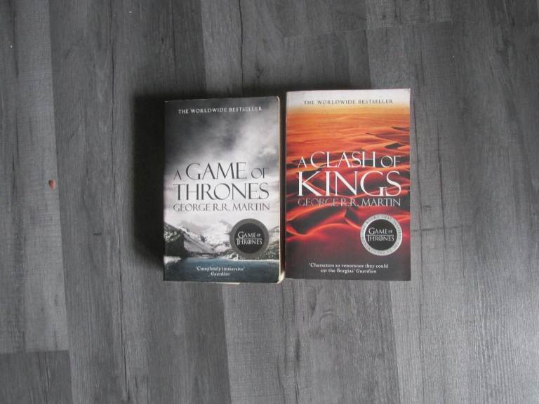 A Game of Thrones & A Clash of Kings Books
