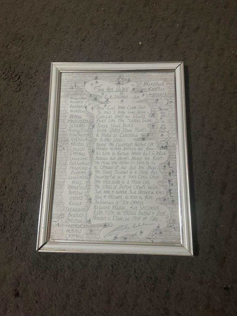 Charles Bronson Prison Art 