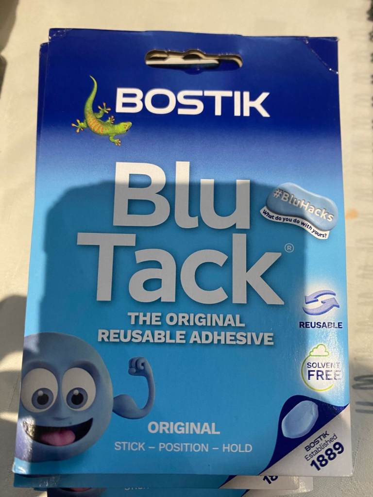 Blu tack