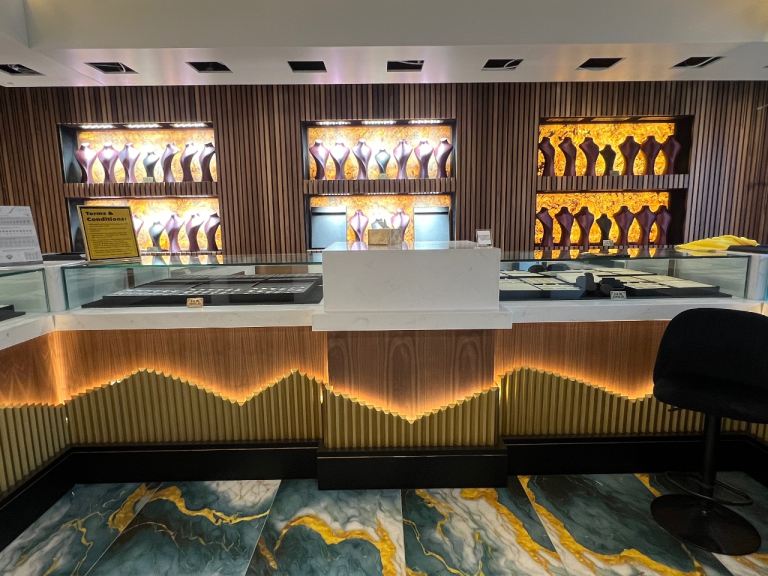 Retail shop counters