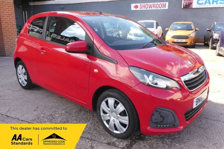 2016 Peugeot 108 1.0 Active 3dr HATCHBACK PETROL Manual