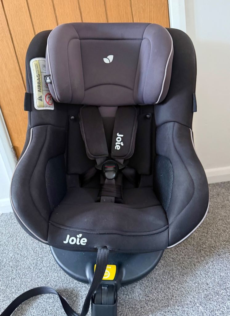 Joie Spin 360 Rotating ISOFIX Car Seat – Black