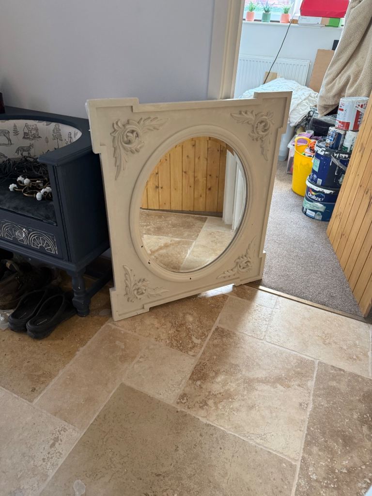 Off white/cream mirror 
