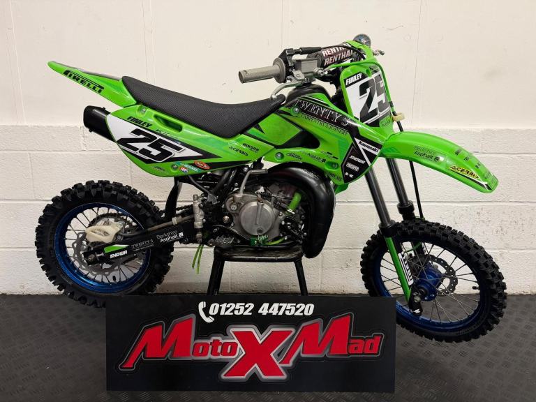 2003 KAWASAKI KX 65 Recent restoration 2 stroke kids motocross bike