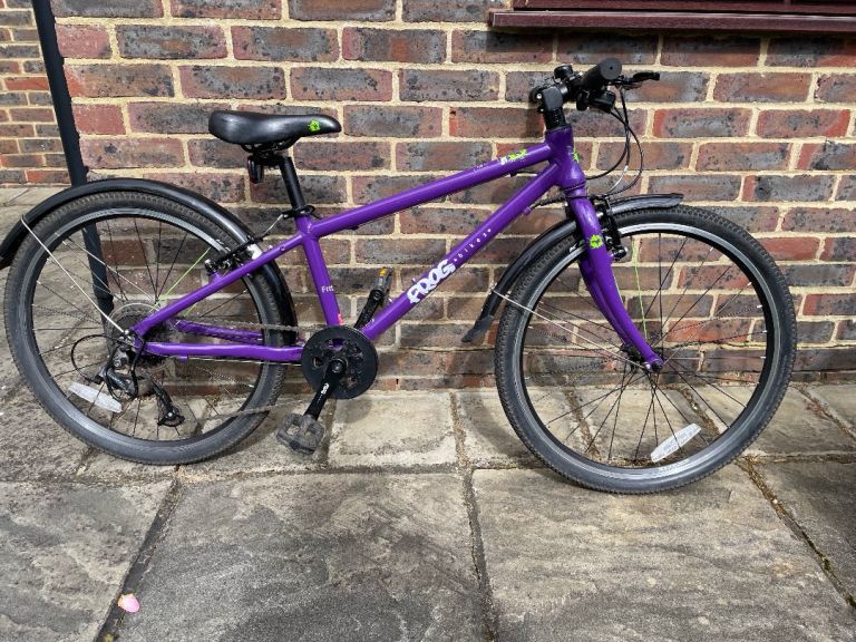 Frog 62 Kids hybrid bike - Purple