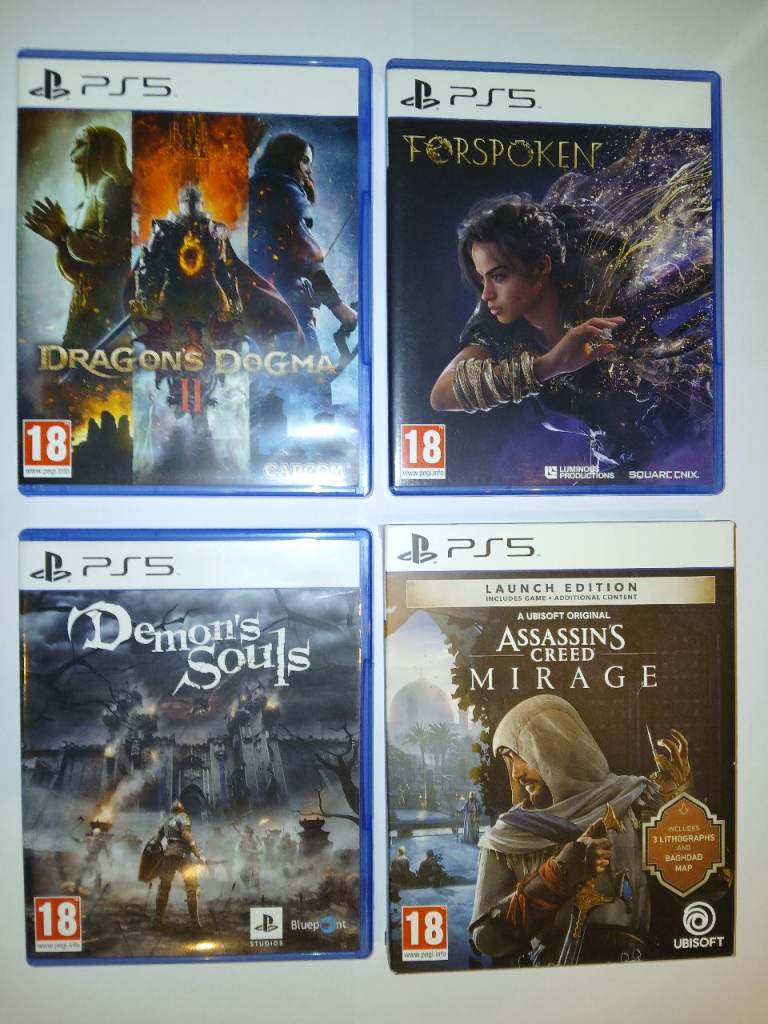 4x ps5 games