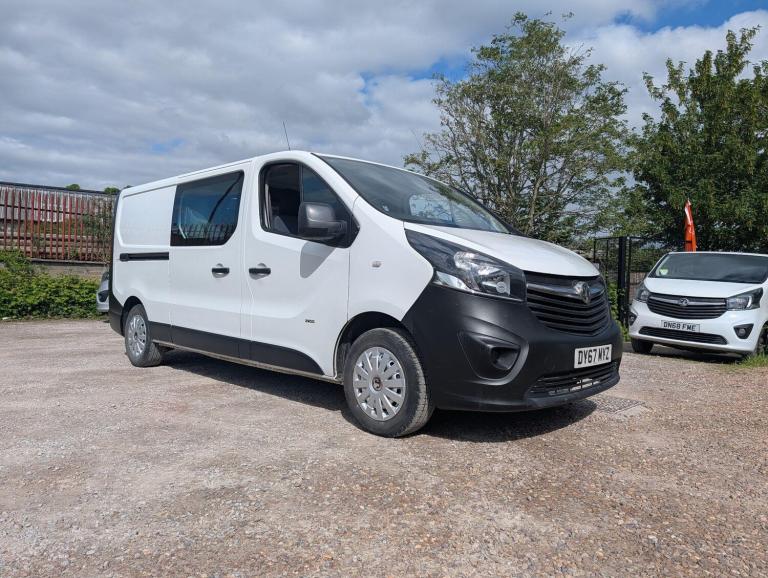 2017 Vauxhall Vivaro 2900 1.6CDTI 120PS H1 DoubleCab PANEL VAN DIESEL Manual