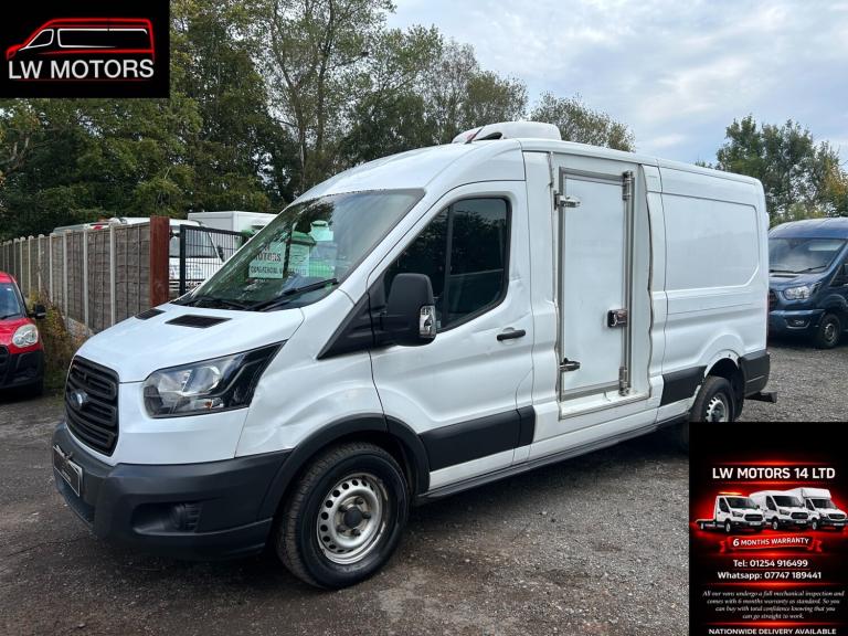 FORD TRANSIT T350 130 BHP 2.0 ECOBLUE L3H2 LWB FREEZER VAN 2018 68 REG EURO 6