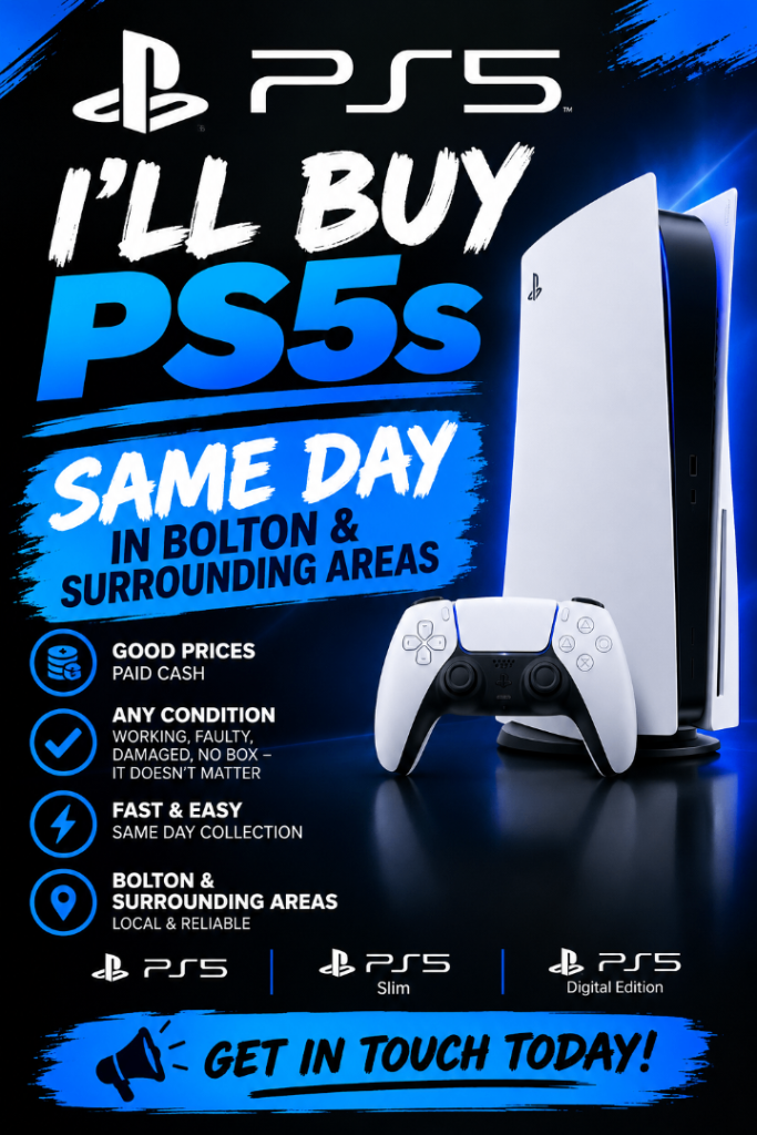 BUYING PS5S IN CASH QUICK REPLIES