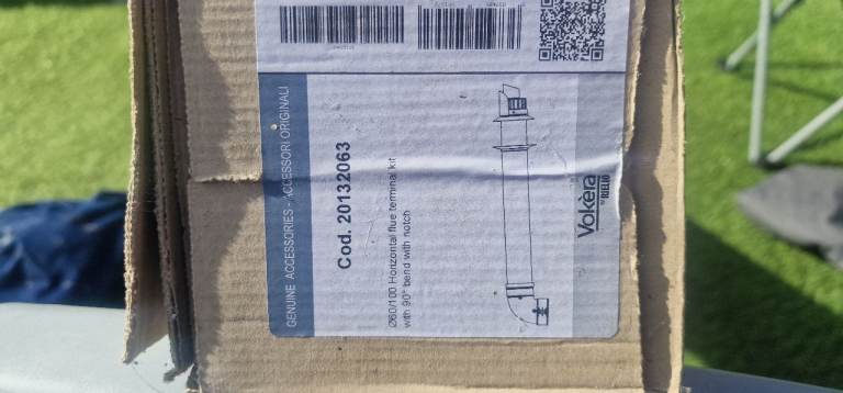 Vokera  20132063 horizontal flue