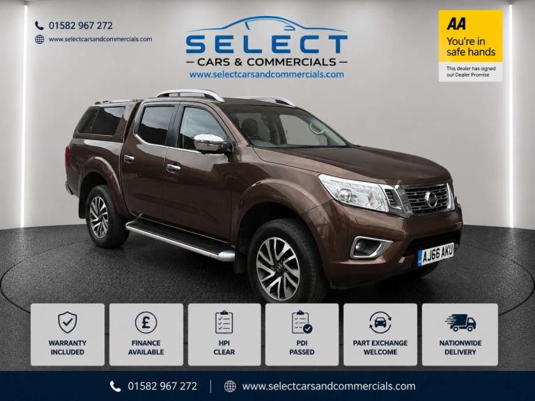 2017 Nissan Navara Double Cab Pick Up Tekna 2.3dCi 190 4WD PICK UP DIESEL Manual