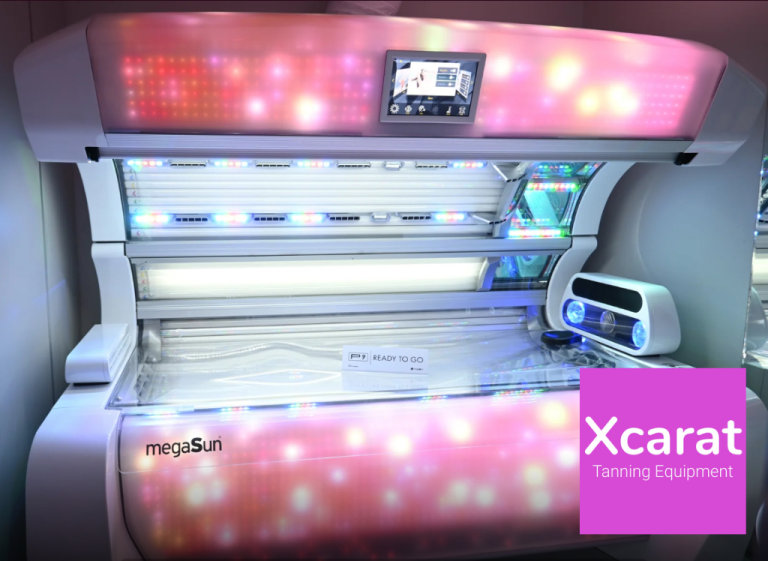 Sunbed megaSun P9 extraSun (pink)