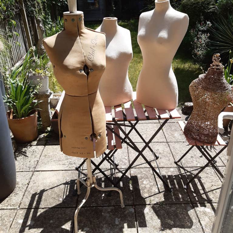 *REDUCED* 1 Vintage Dressmaker's Dummy + 4 Mannequins & 1 Head