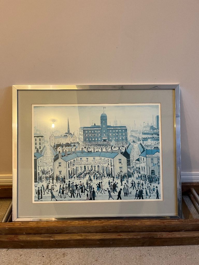 VE Day Victory In Europe Ls Lowry Print 