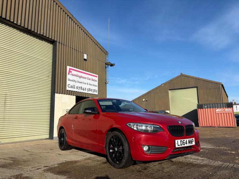 2014 BMW 2 Series 218d SE 2dr COUPE Diesel Manual