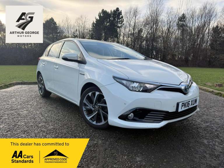 2016 Toyota Auris 1.8 Hybrid Design 5dr CVT HATCHBACK PETROL/ELECTRIC Automatic