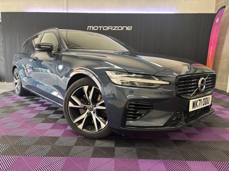 2021 Volvo V60 2.0h T6 Recharge 11.6kWh R-Design Estate 5dr Petrol Plug-in