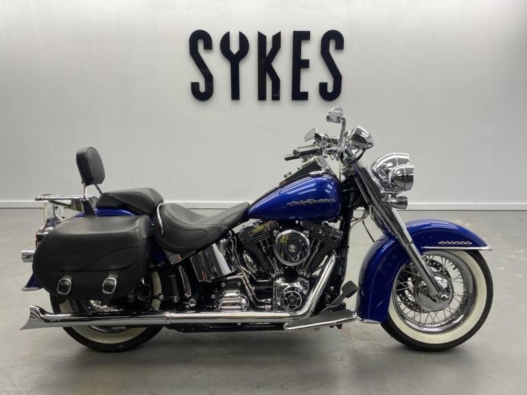 2017 Harley-Davidson FLSTN Softail Deluxe in Superior Blue
