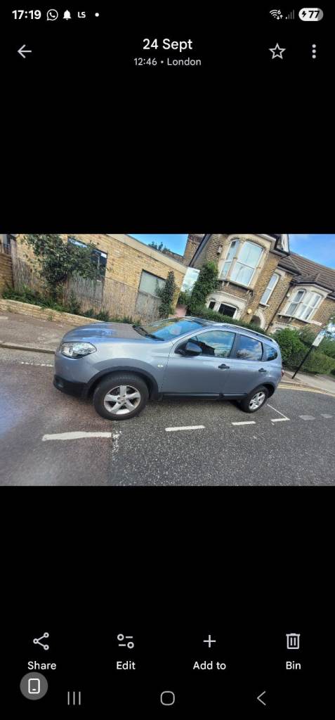 Nissan, QASHQAI+2, Hatchback, 2010, Manual, 1598 (cc), 5 doors