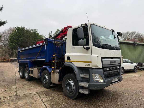 Daf CF440 Thompson Tipper Grab 8x4, MOT July 2026 