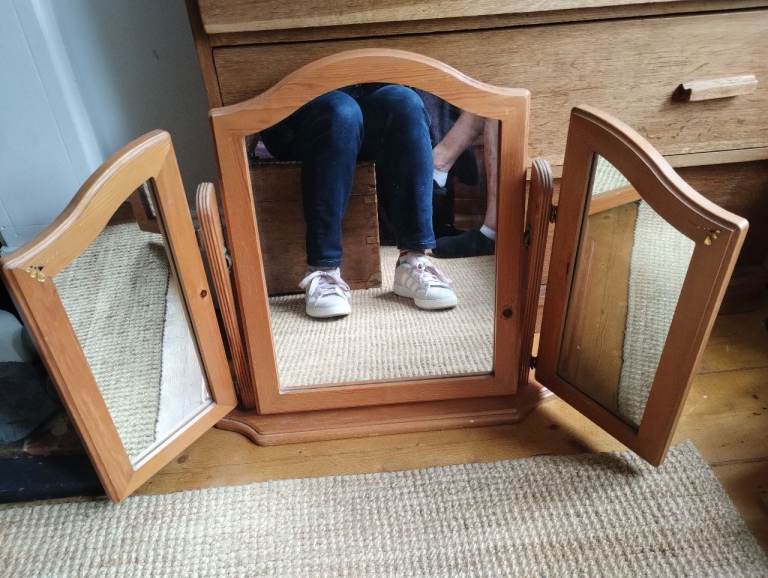 Dressing Table Folding Mirror 