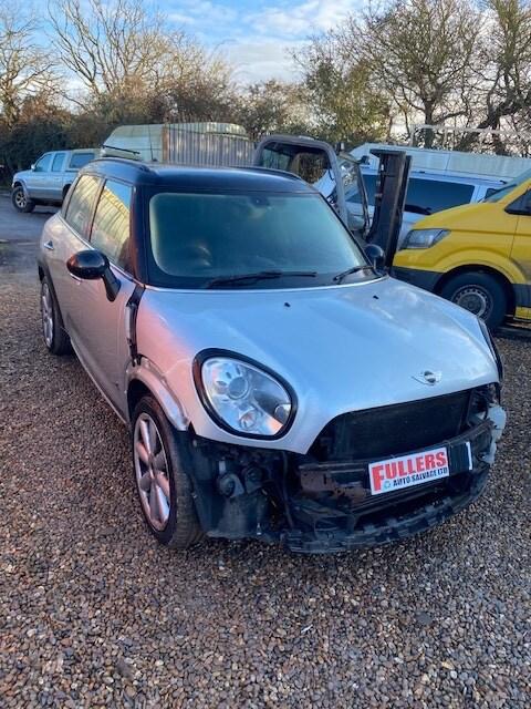 2016 MINI Countryman 1.6 Cooper S ALL4 5dr DAMAGED REPAIRABLE SALVAGE HATCHBACK Petrol Manual