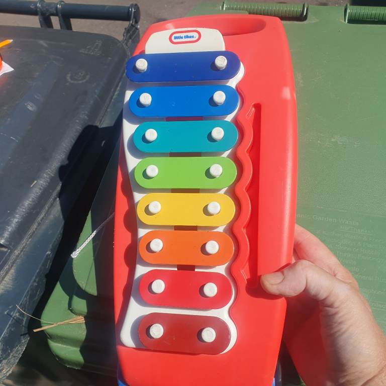 Little Tikes Pull Along Xylophone, Good Condition