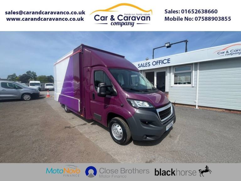 2017 17 PEUGEOT BOXER 2.0 BLUEHDI 335 EXHIBITION UNIT/MOBILE SHOWROOM DIESEL MAN