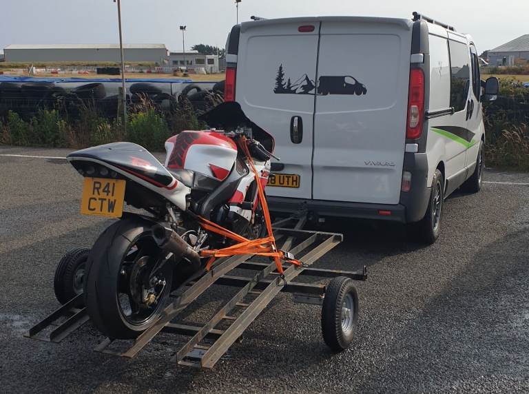 MOTORCYCLE / MOTORBIKE TRAILER 1-2 Bikes New Tyres/Suspension