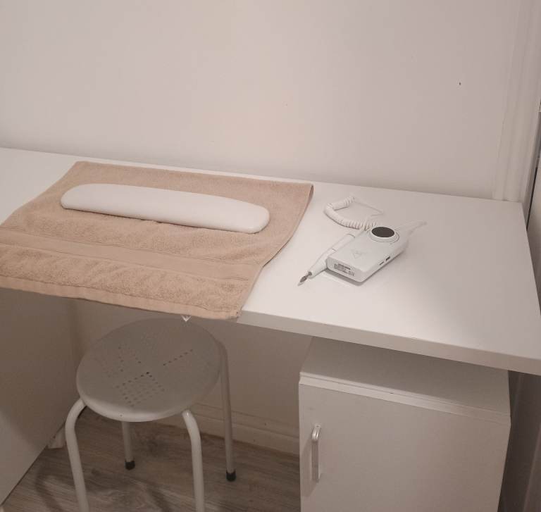 Nail desk/vanity table  sold
