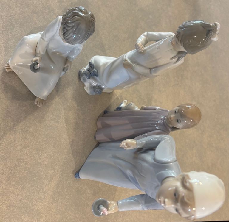 Nao Figurines - Set of 3, with a night-time theme
