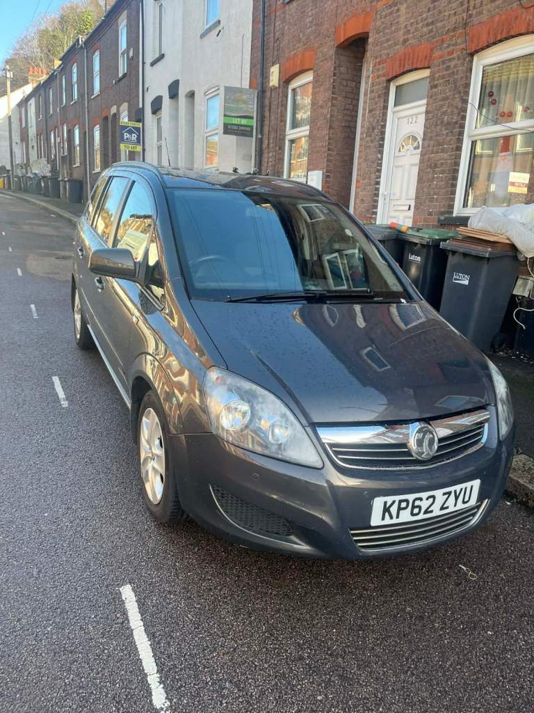 Vauxhall, ZAFIRA, MPV, 2012, Manual, 1598 (cc), 5 doors