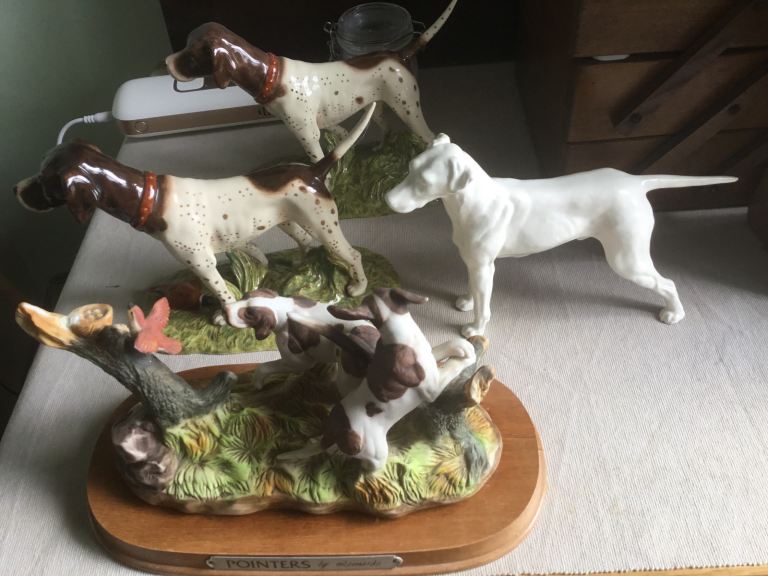 Royal Doulton German Pointer Dog Figurines