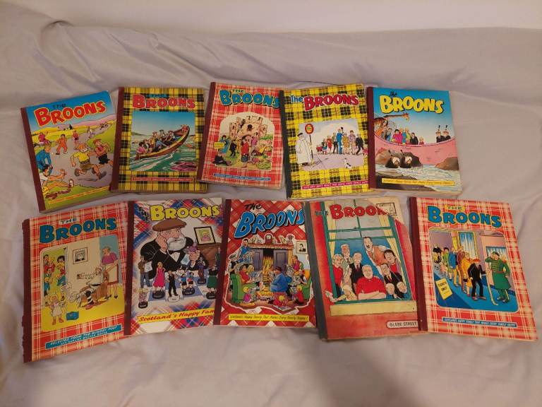 The Broons Comic Books x 10