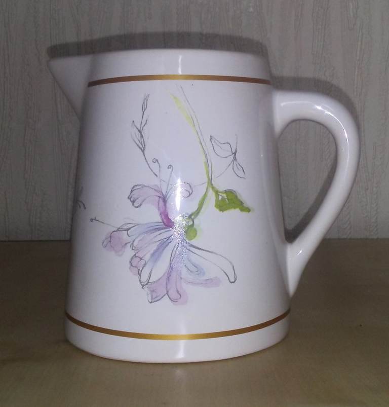 Milk or Cream Jug –  Glazed 