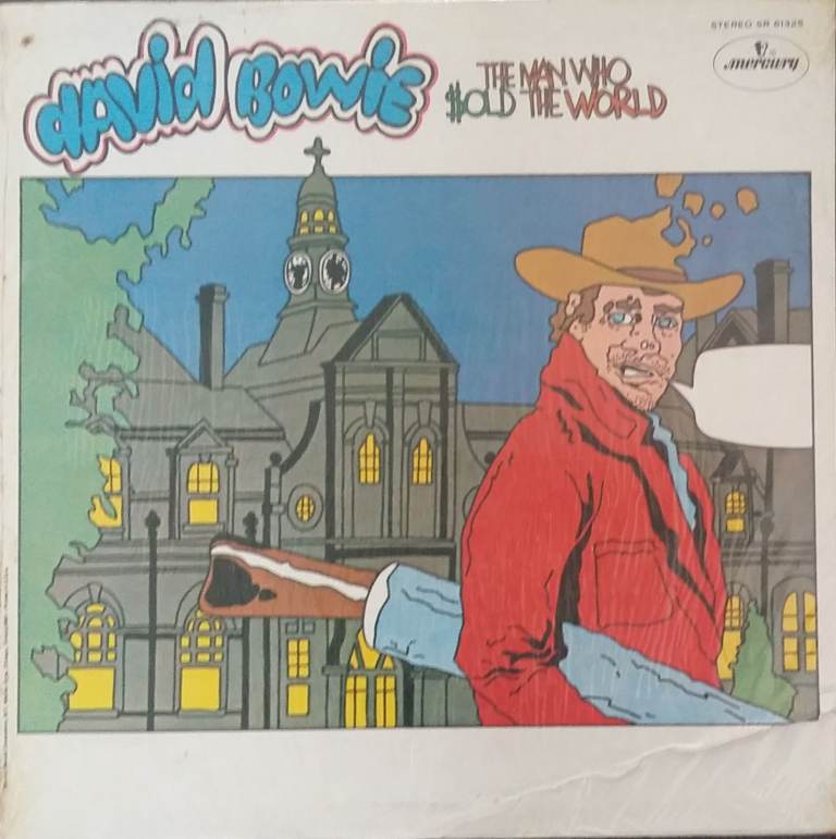 A ‘NEW UNOPENED USA Version of ‘DAVID BOWIE – THE MAN WHO SOLD THE WORLD’ 1970 on Vinyl LP 