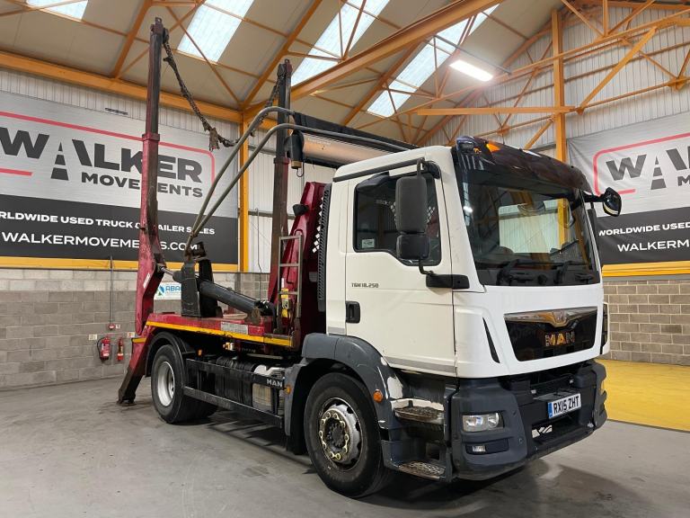 MAN TGM 18.250 *EURO 6* 4X2 SKIP LOADER - 2015 - RX15 ZHT