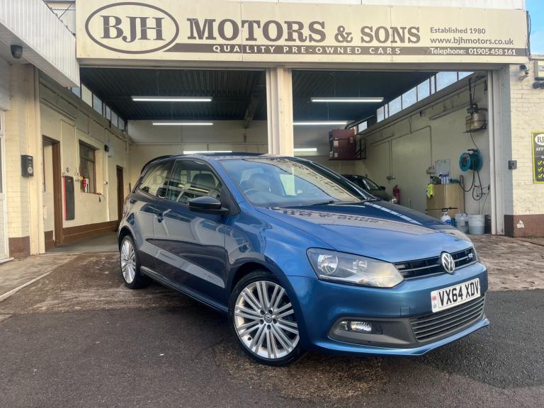 2014 Volkswagen Polo 1.4 TSI ACT BlueGT 3dr HATCHBACK Petrol Manual