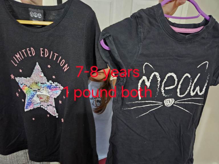 Very good conditions bundle clothes girls 7-8 years 