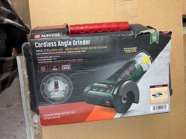 Angle Grinder Parkside cordless  