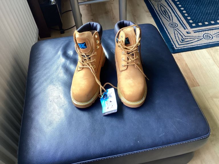 New OX Safety Boots large UK size 8 £25